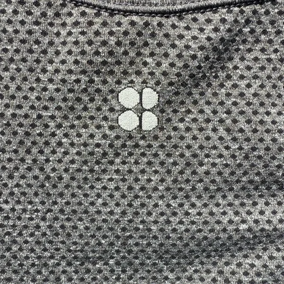 Sweaty Betty,London Gray and Black Ombre racer back Tank Top - Picture 6 of 8
